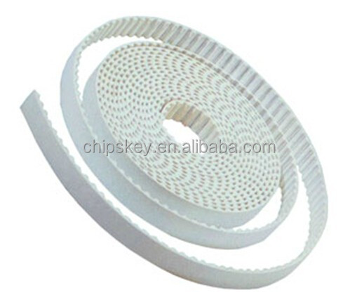 GT2-6 belt white with STEEL