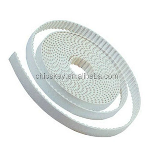 GT2-6 belt white with STEEL