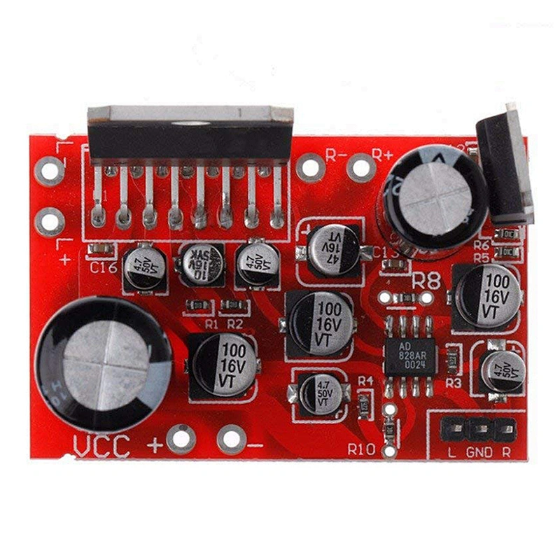 DC 12V TDA7379 38W+38W Stereo Amplifier Board W/ AD828 Preamp Super Than NE5532