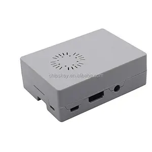 Grey Square Raspberry PI 3 Case Compatible Fan