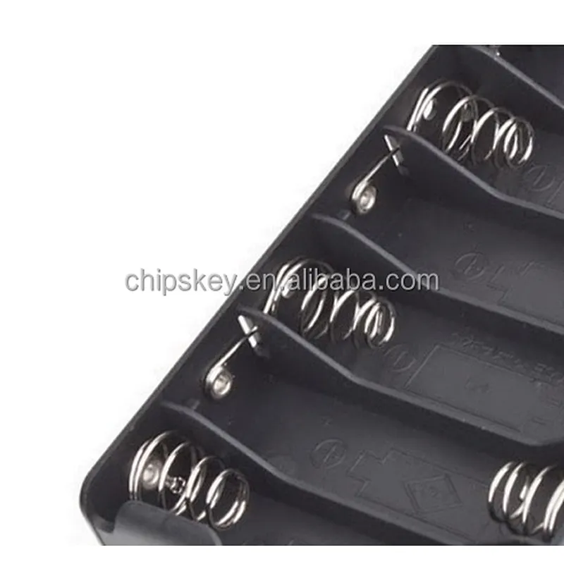 6 x AA Batteries Holder Case