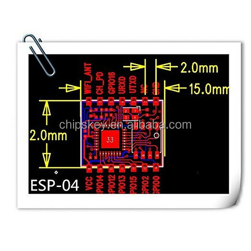 ESP-04 ESP8266 serial WIFI ESP04
