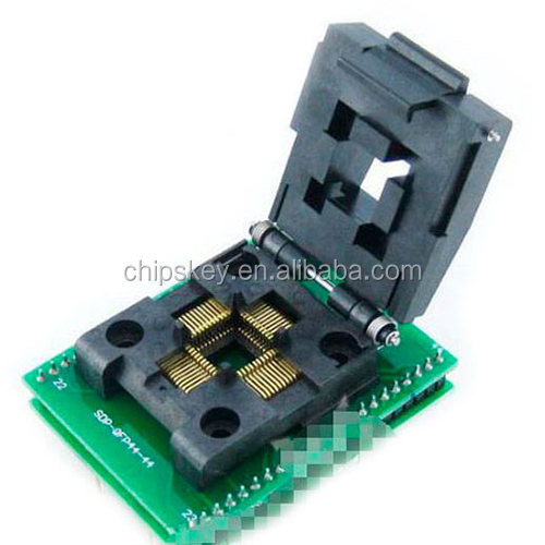 PLCC44 to DIP44,IC test socket adapter, adapter seat convert seat