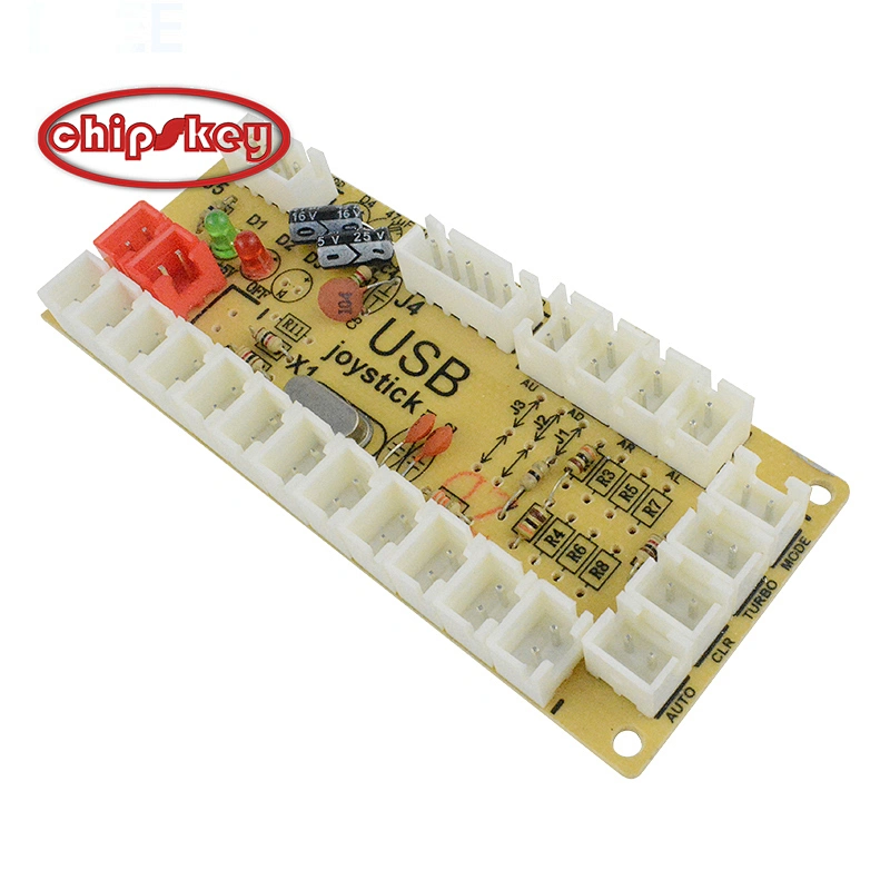 Arcade joystick circuit board USB chip board with cable kit