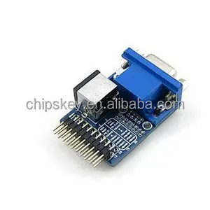 VGA PS2 Board Accessory Test Module with VGA + PS2 + Control Connector Interfaces for Testing VGA PS2 Interface