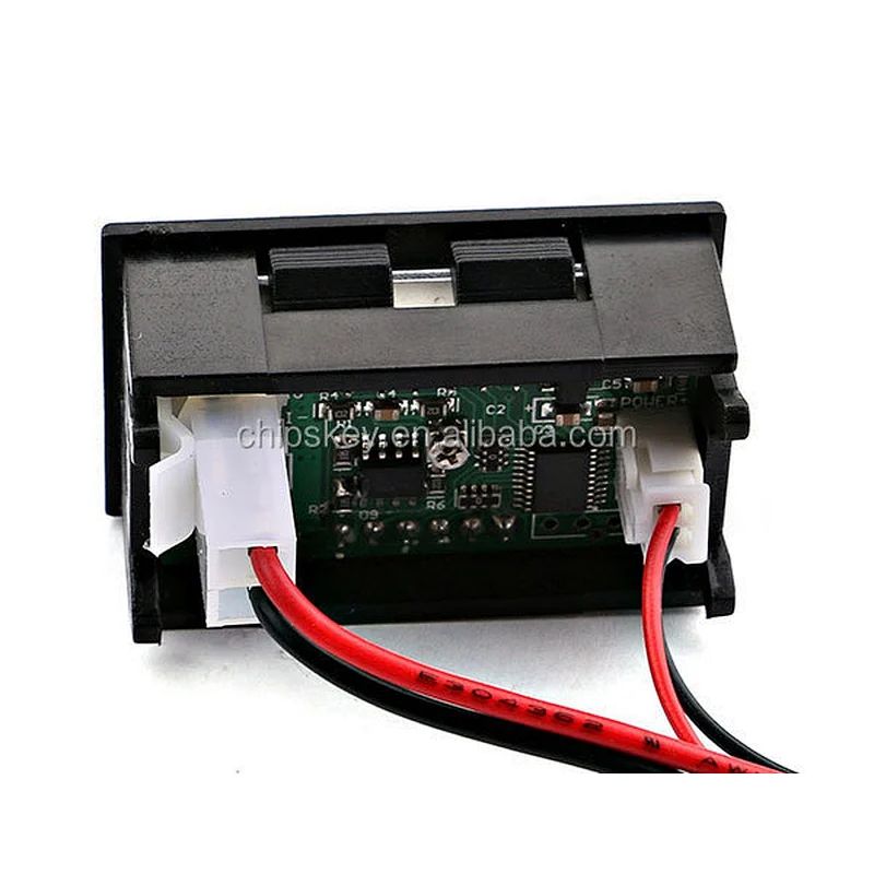 Ammeter (0-100A) the ammeter head, powered 4-30V with shunt