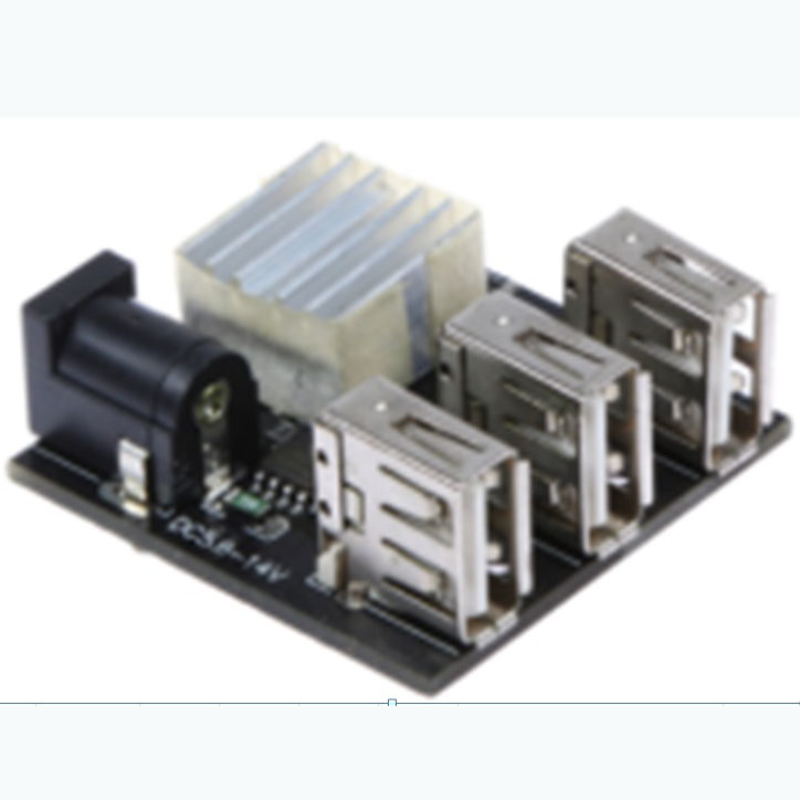 9V 12V to 5V 8A USB mobile power buck boost module 3-port USB mini charging module