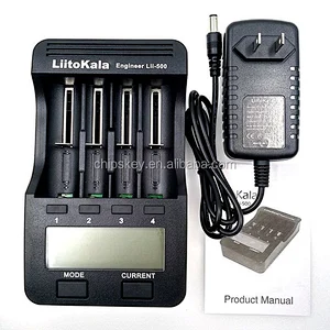 Lii-500 NiMH Battery Charger 3.7V 18650 26650 1.2V AA AAA 5 V output LCD smart charger EUR