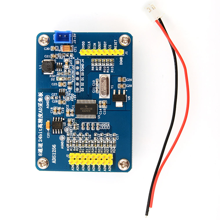 High-precision ADS1256 24-Bit ADC Analog-to-Digital Converter Data Acquisition Board