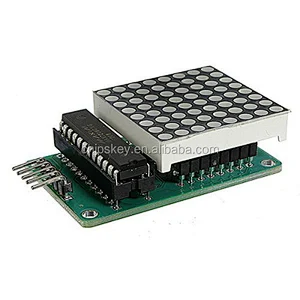 MAX7219 dot matrix control microcontroller display module