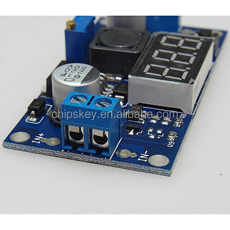Adjustable 4.0-40V to 1.25-37V 5/12V DC LM2596 Voltage Regulator Experimental Power Buck Converter+LED Voltmeter