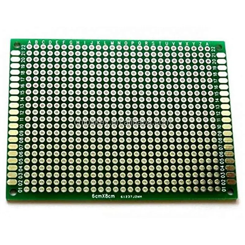 Double Sides, (both sides of the similarities, PTH vias) PCB board / chip the experiment board / bread board 6X8