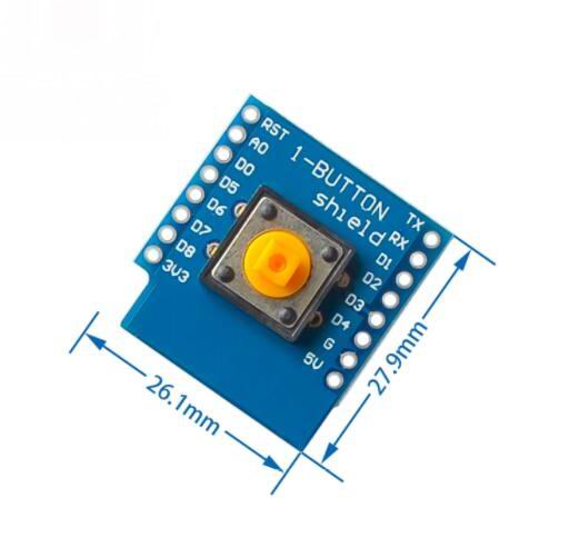 WeMos D1 Mini Button