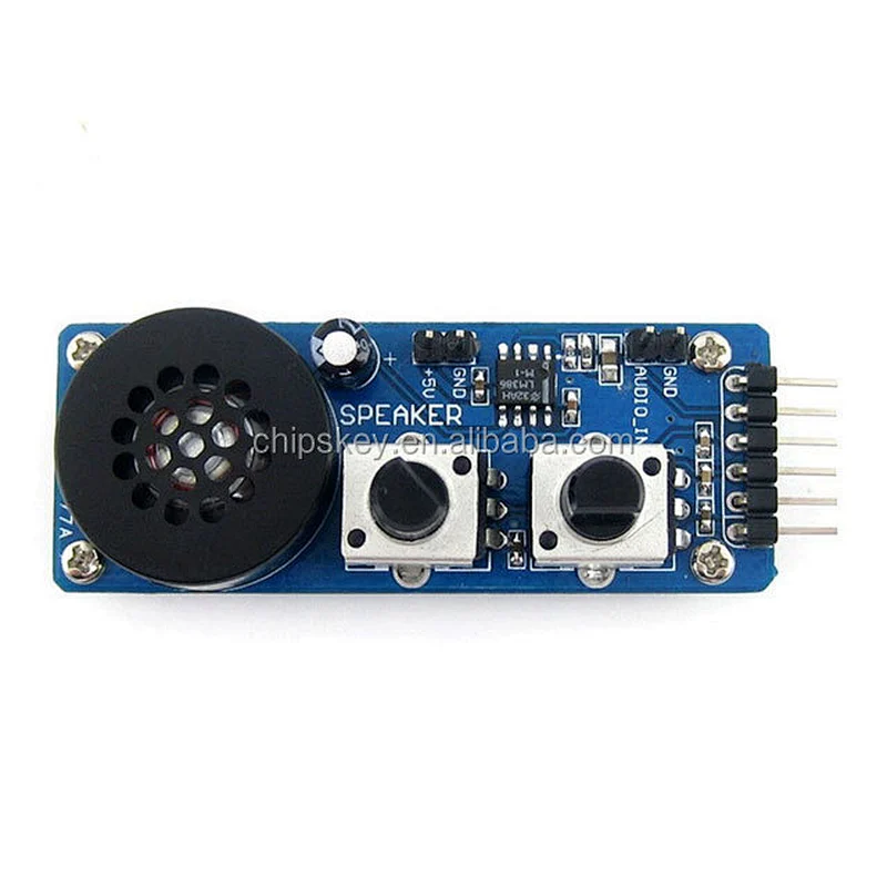 Analog Test Board input/output integrated AD/DA MCUs MP3 Audio Amplifier LM386M Development Board Kit
