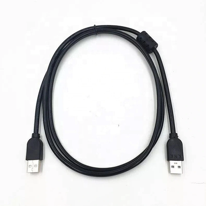 Double port USB extension cord  usb2.0 dual port 1m