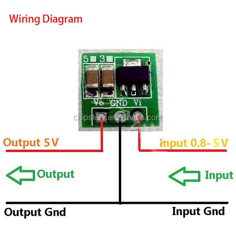 1.5V 1.8V 2.5V 3V 3.3V 3.7V 4.2V to 5V DC-DC boost converter module voltage Regulator