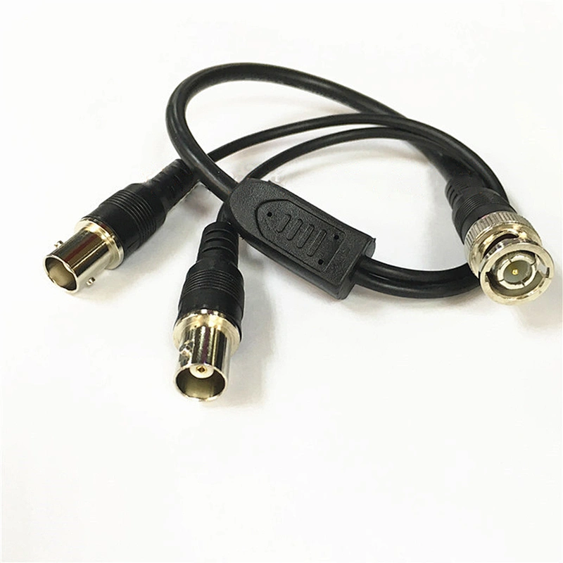 Chipskey BNC/Q9 one male and two female cables Video monitoring cable Antenna extension cable BNC male to BNC female