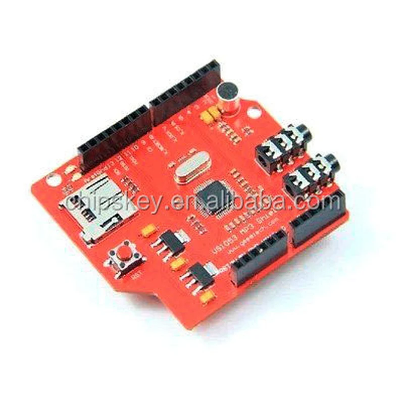 VS1053 shield board MP3 Music shield with TF card slot work