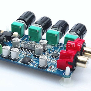 LM1036 + NE5532 Tone Plate With Preamp Tone Board