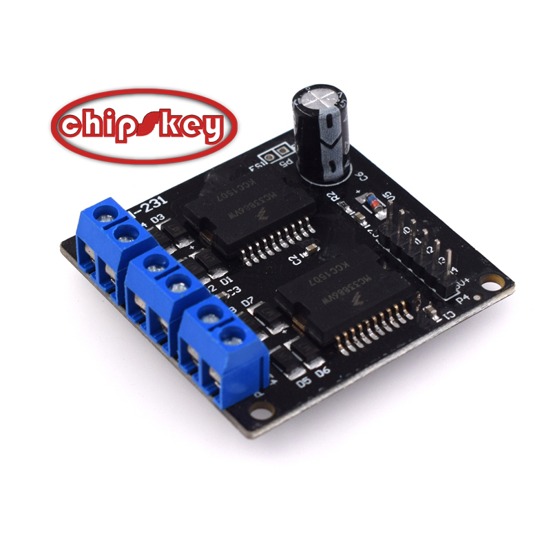 MC33886 Motor drive module / 4-output robot smart car