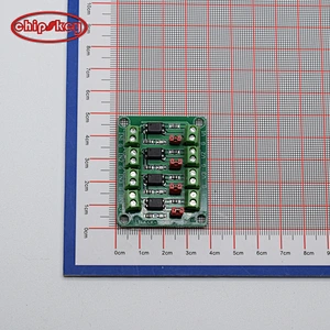 817 optocoupler 4-way voltage isolation board voltage control transfer module drive photoelectric isolation module