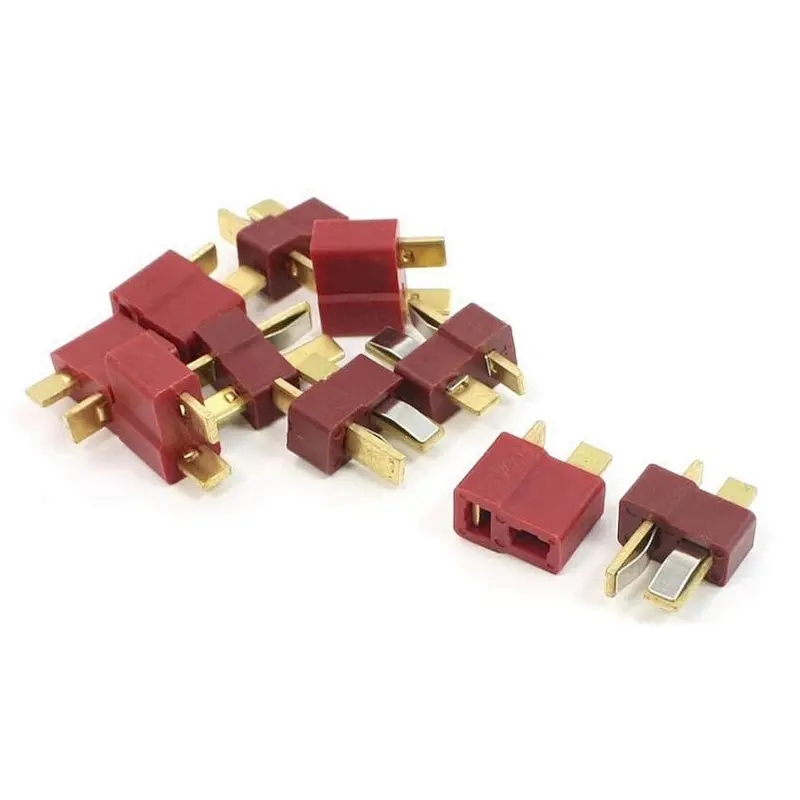 Deans Anti-skid Connector T Plug Male+Female for RC ESC Battery