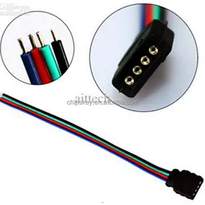 4P Female 10pcs Cable 3528 5050 Ect 4P LED