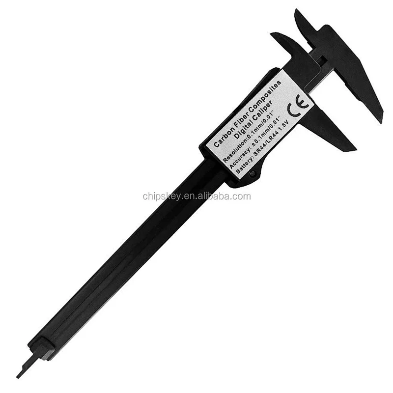 Plastic digital electronic height / depth gauge caliper 150mm