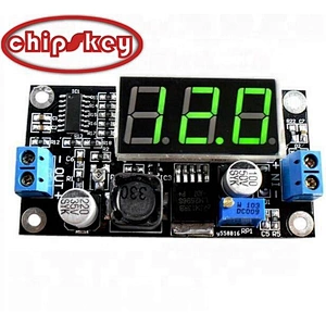 Chipskey XH-M136 LM2596 DC step - down power module with digital green display 4.5 - 40v to 1.25 - 37v
