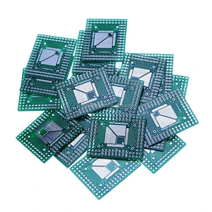 QFP TQFP LQFP TQFP32 TQFP44 TQFP64 TQFP80 TQFP100 0.5MM 0.8MM Pitch IC adapter Socket Adapter plate / PC