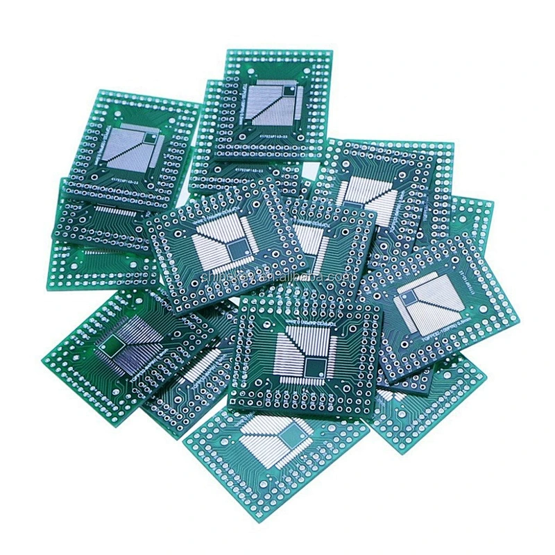 QFP TQFP LQFP TQFP32 TQFP44 TQFP64 TQFP80 TQFP100 0.5MM 0.8MM Pitch IC adapter Socket Adapter plate / PC