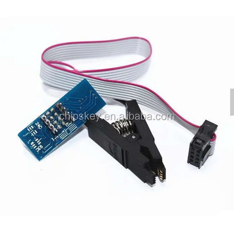 SOIC8 SOP8 narrow / wide bod IC Clip BIOS flash clip suitable 24,932,526 etc