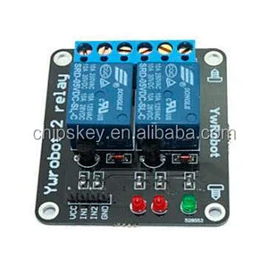 2-Channel 5V Relay Module Expansion Board - Black + Blue