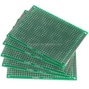 60*80mm Double-Side Prototype Board PCB, FR-4 Glass Fiber
