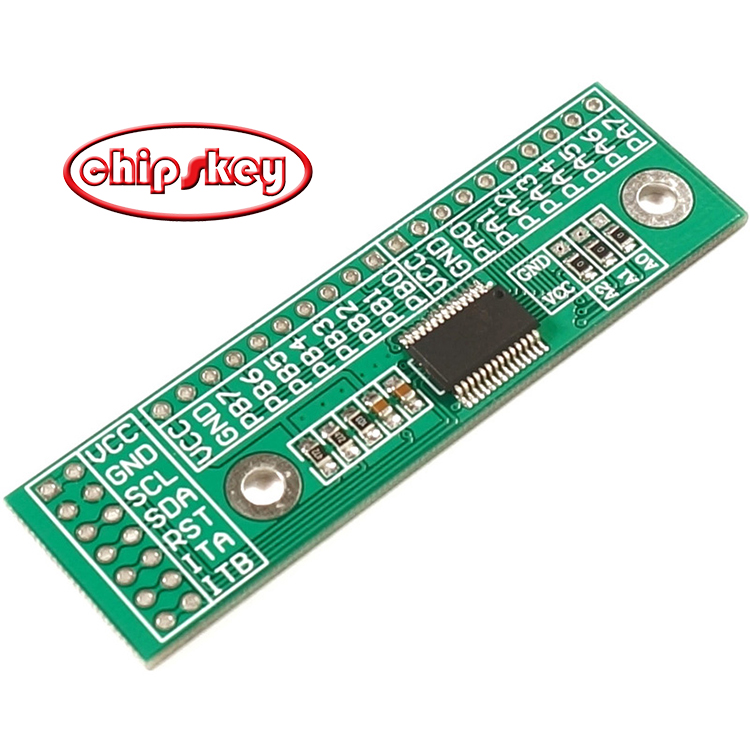 16-channel IO expansion module with I2C interface/ IIC input/output expansion board/MCP23017-E/SS