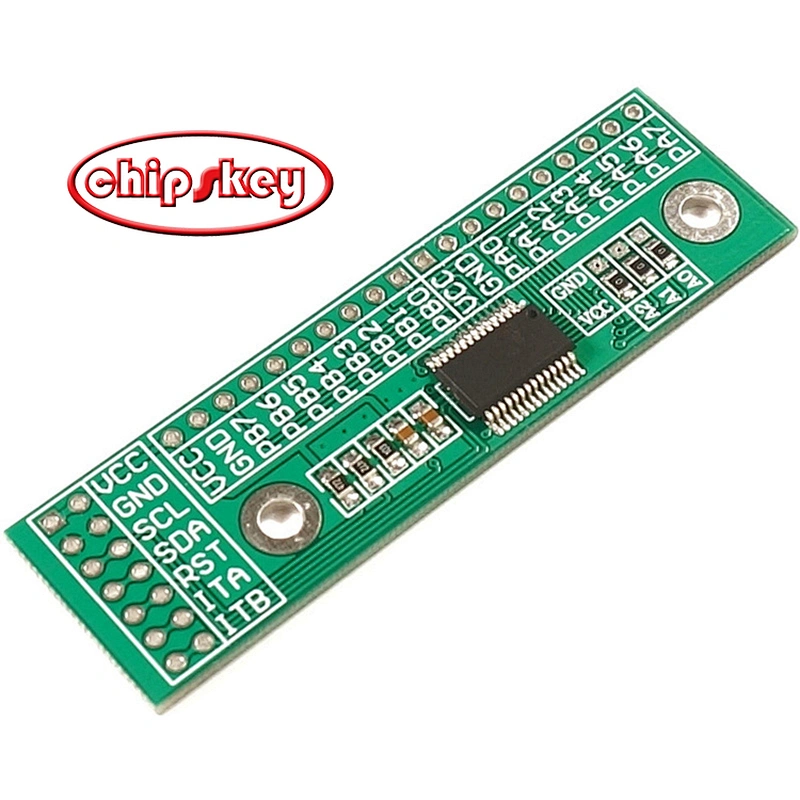 16-channel IO expansion module with I2C interface/ IIC input/output expansion board/MCP23017-E/SS