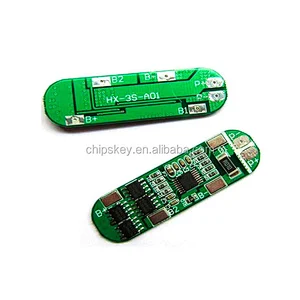 HX-3S-A01 3 series 12V18650 lithium battery board 11.1V 12.6V 10A anti-overcharge and over discharge limit
