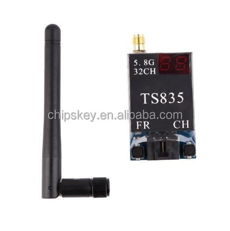 TS835 5V FPV 5.8G 600MW 32CH 7-28V Wireless AV Audio Video Transmitter