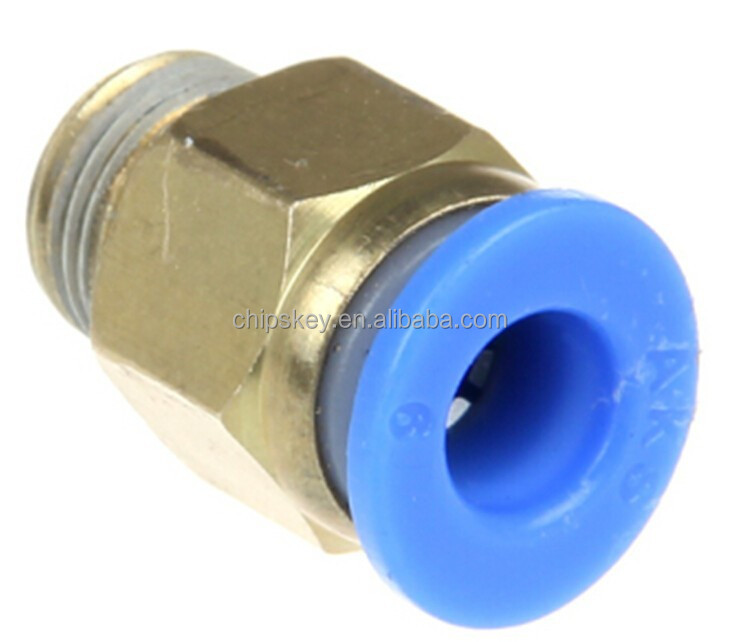 1.75mm 3D Printer J-Head Remote Feeding Tube Fittings Push-In Pneumatic Connectors