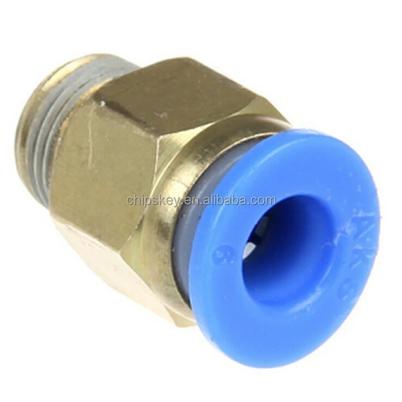1.75mm 3D Printer J-Head Remote Feeding Tube Fittings Push-In Pneumatic Connectors