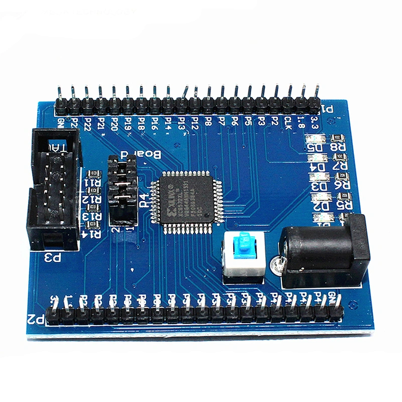 XC9572XL  Development Board  / Learning Board w/ 4-LED
