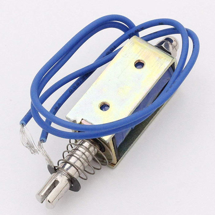 JF-0530B DC 6V 12V 24V Push & Pull type Open Frame Electromagnet Force 5N travel 10mm Linear Solenoid