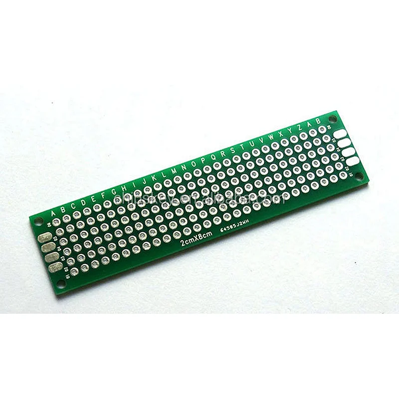 2x8cm Double Side Prototype PCB Universal Printed Circuit Board