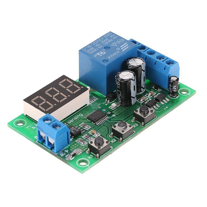 0-10A DC Current Detection Sensor Module Delay Time Relay Control Switch 12V