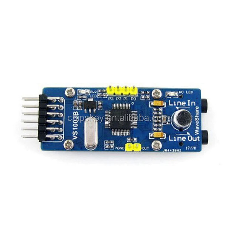 VS1003B MP3 Board VS1003 WMA WAV Audio Codec Decode Encode Development Module