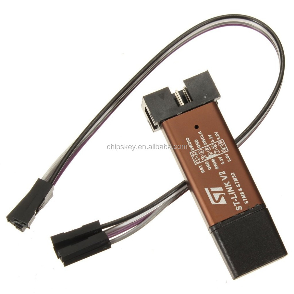 ST - Link V2 Mini Metal Shell STM8 STM32 Emulator Downloader Programmer