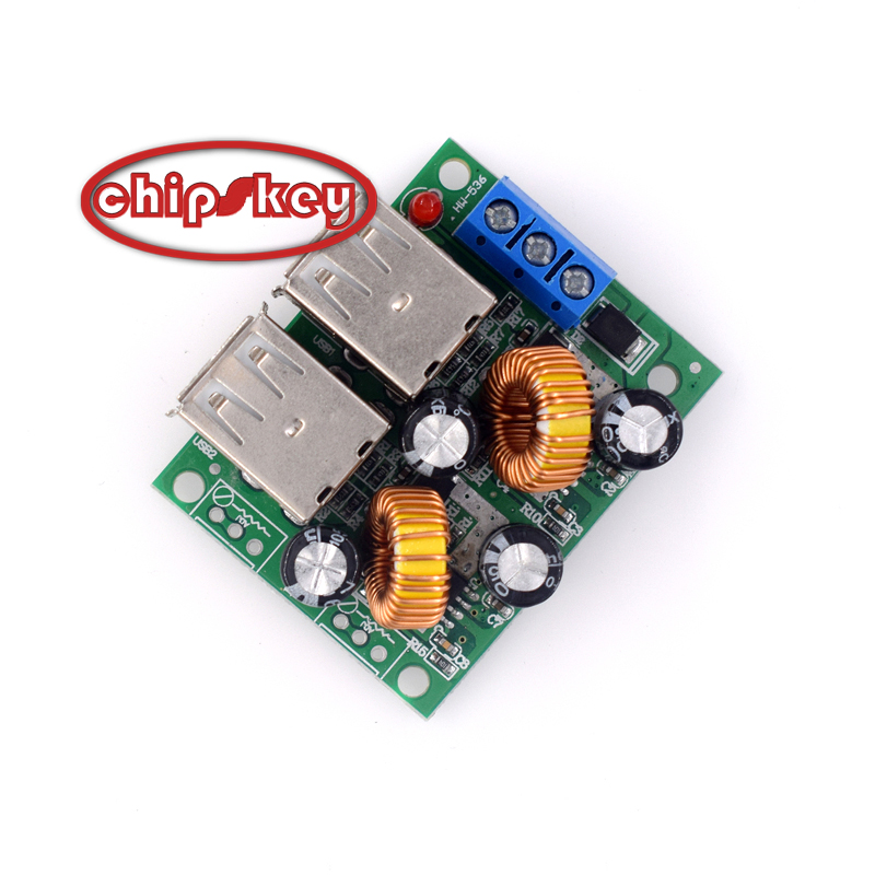 36/24/12 / 9V to 5V / 3A step-down / 4USB ultra-multi USB interface /  charging solar