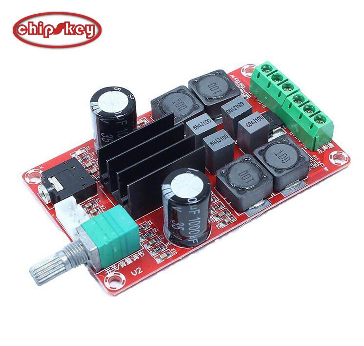 TPA3116 D2 50W + 50W Dual Channel Stereo Digital Amplifier Board DC 5V 24V XH-M189