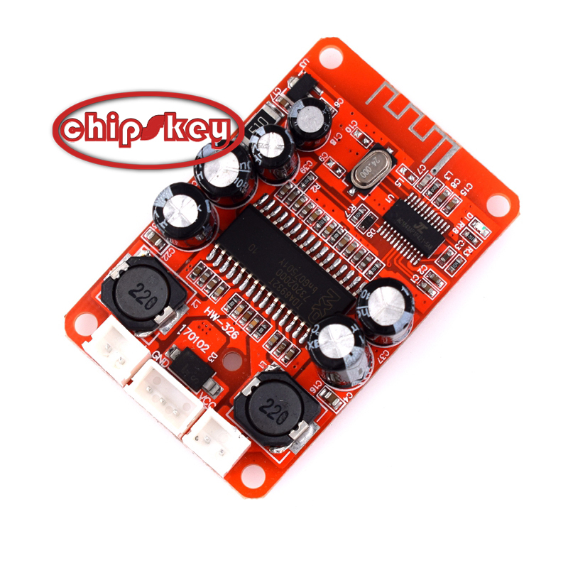 Wireless audio digital power amplifier board / 2X15W stereo power amplifier