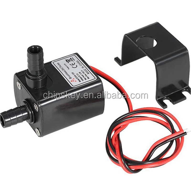 ultra-quiet Mini DC12V Micro Brushless Water Oil Pump Submersible 240L/H 5W Lift 3M